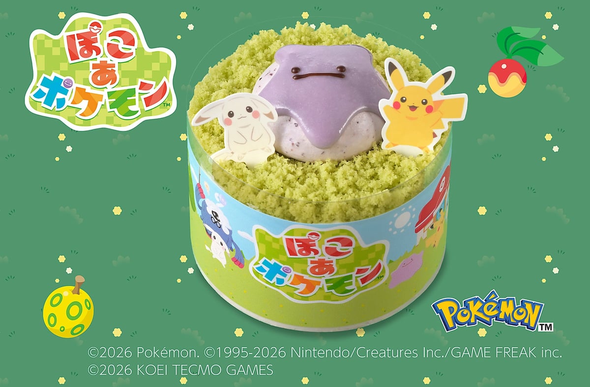 Limited-Edition 'Poko a Pokemon' Petite Cakes and Gifts at Ginza Cozy Corner in Japan July 31