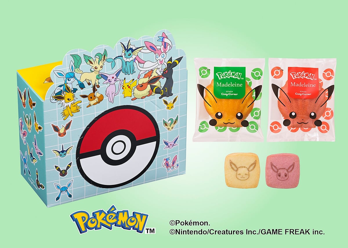 Limited-Edition 'Poko a Pokemon' Petite Cakes and Gifts at Ginza Cozy Corner in Japan July 31