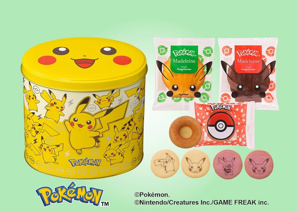 Limited-Edition 'Poko a Pokemon' Petite Cakes and Gifts at Ginza Cozy Corner in Japan July 31