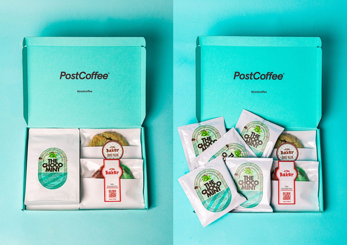 PostCoffee × ovgo Baker Choco Mint Collaboration in Tokyo from July 7