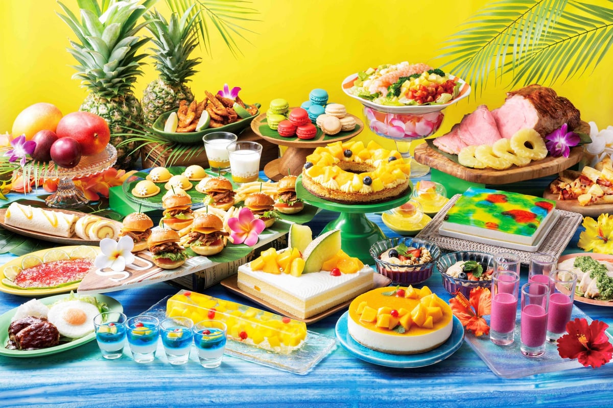 Aloha sweets & lunch buffet ※Available from July 15 (Wed) to September 27 (Sun).