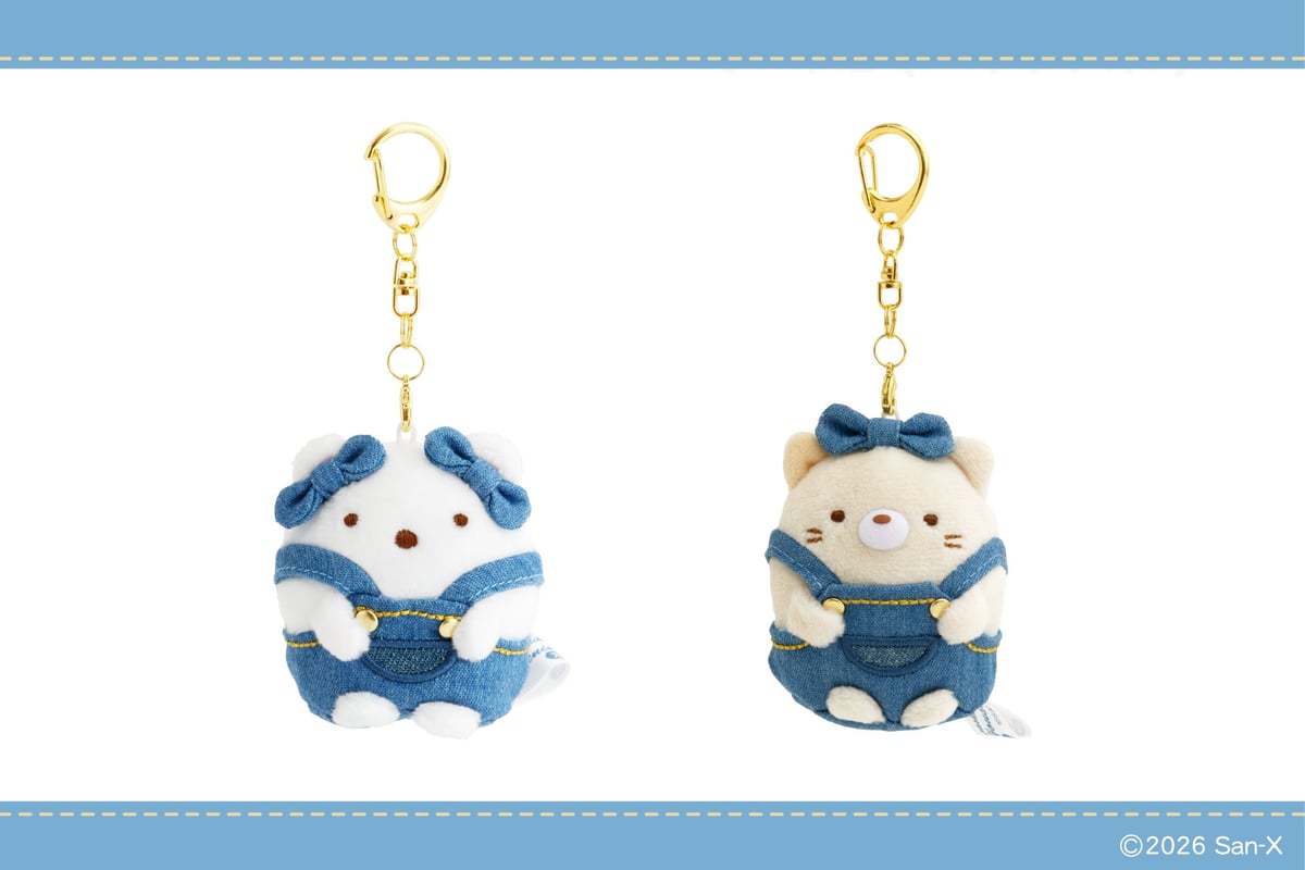 Rilakkuma and Sumikko Gurashi Denim Goods Now Available Online in Japan from July 1