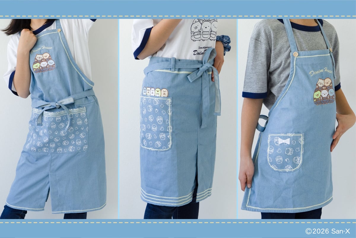 Rilakkuma and Sumikko Gurashi Denim Goods Now Available Online in Japan from July 1