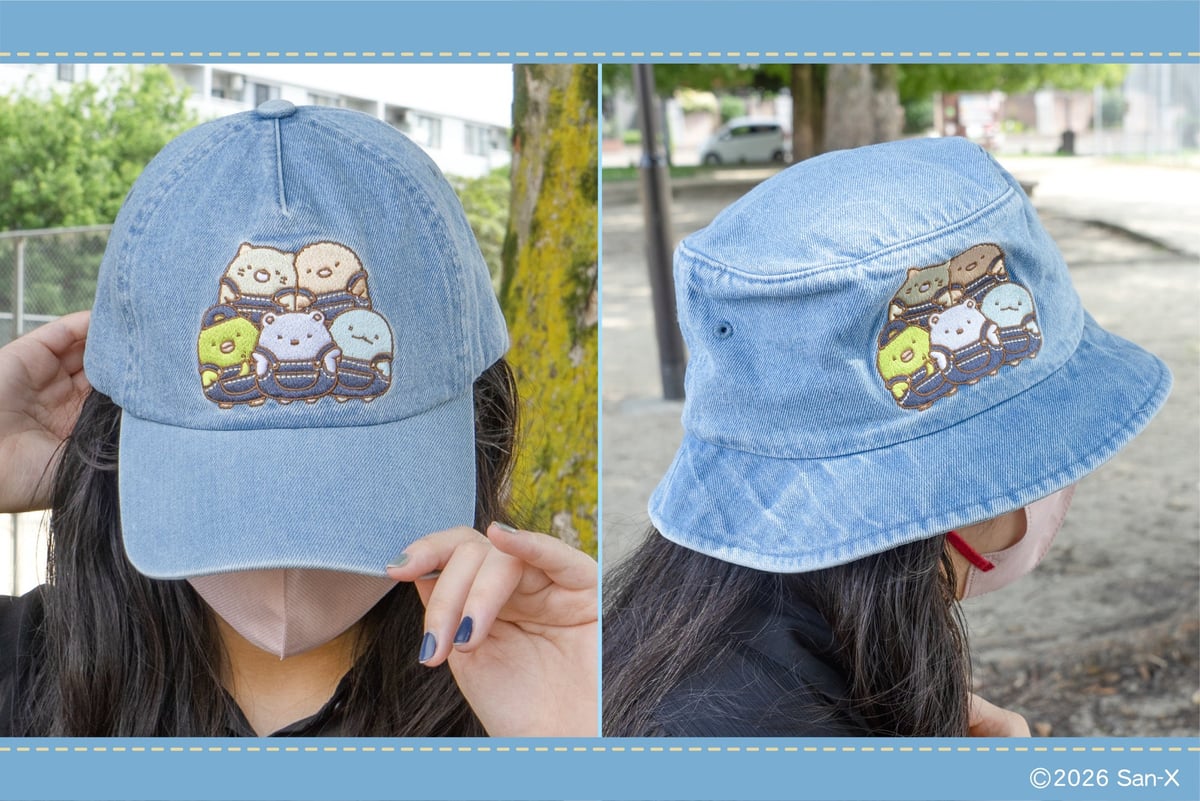 Rilakkuma and Sumikko Gurashi Denim Goods Now Available Online in Japan from July 1