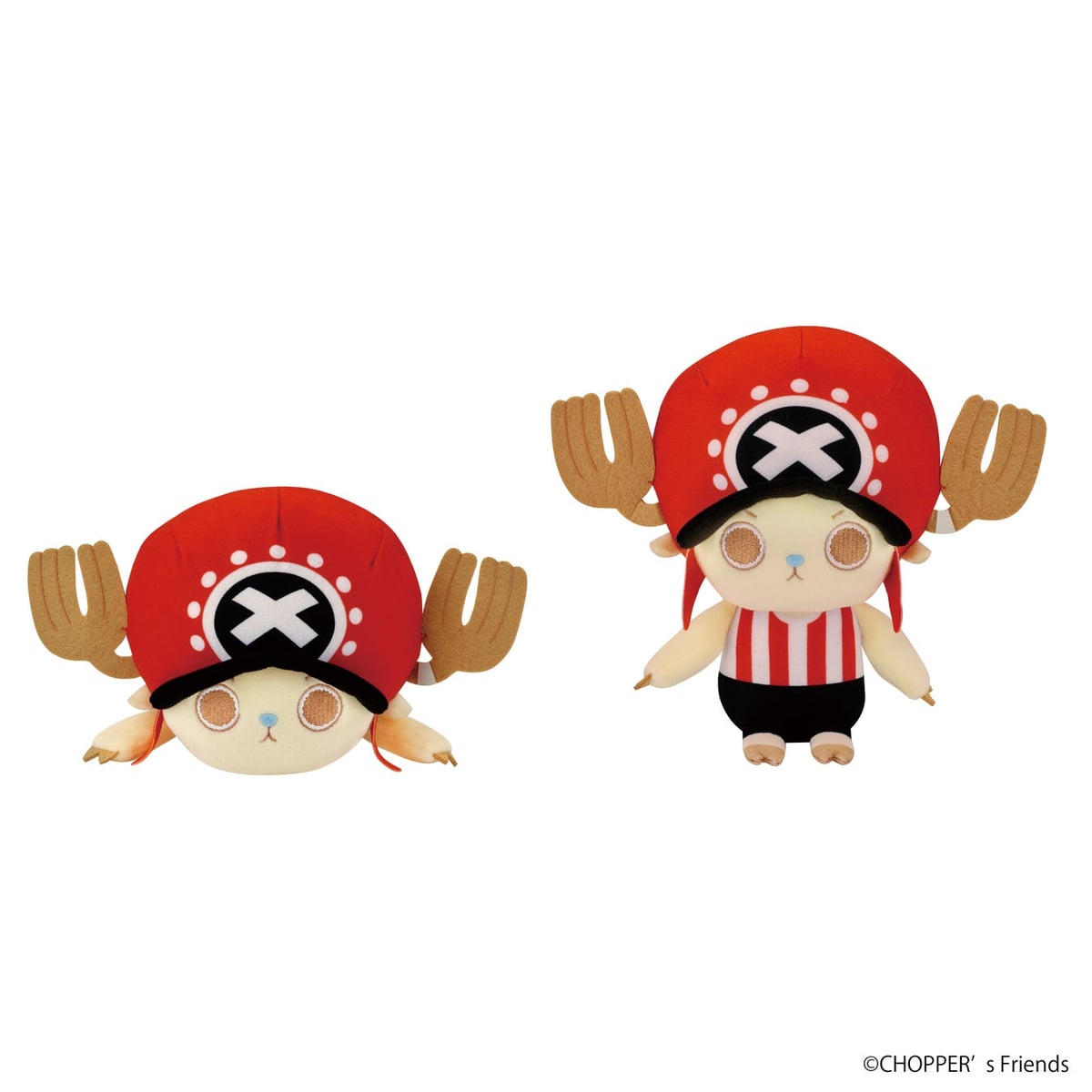CHOPPER’s plush toy Chopper ~ROUND1 limited color~ (Size: A... approx. 10cm tall (hat brim to toes about 15cm), B... approx. 15cm tall)