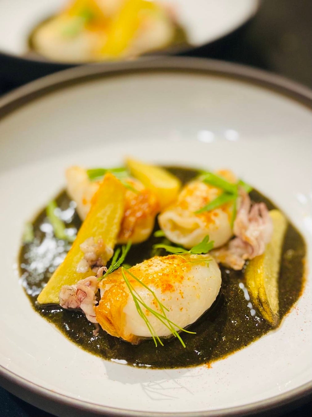 Seasonal Basque Menu and Wine Pairings at Les Copains de Dominique Bouchet in Ginza