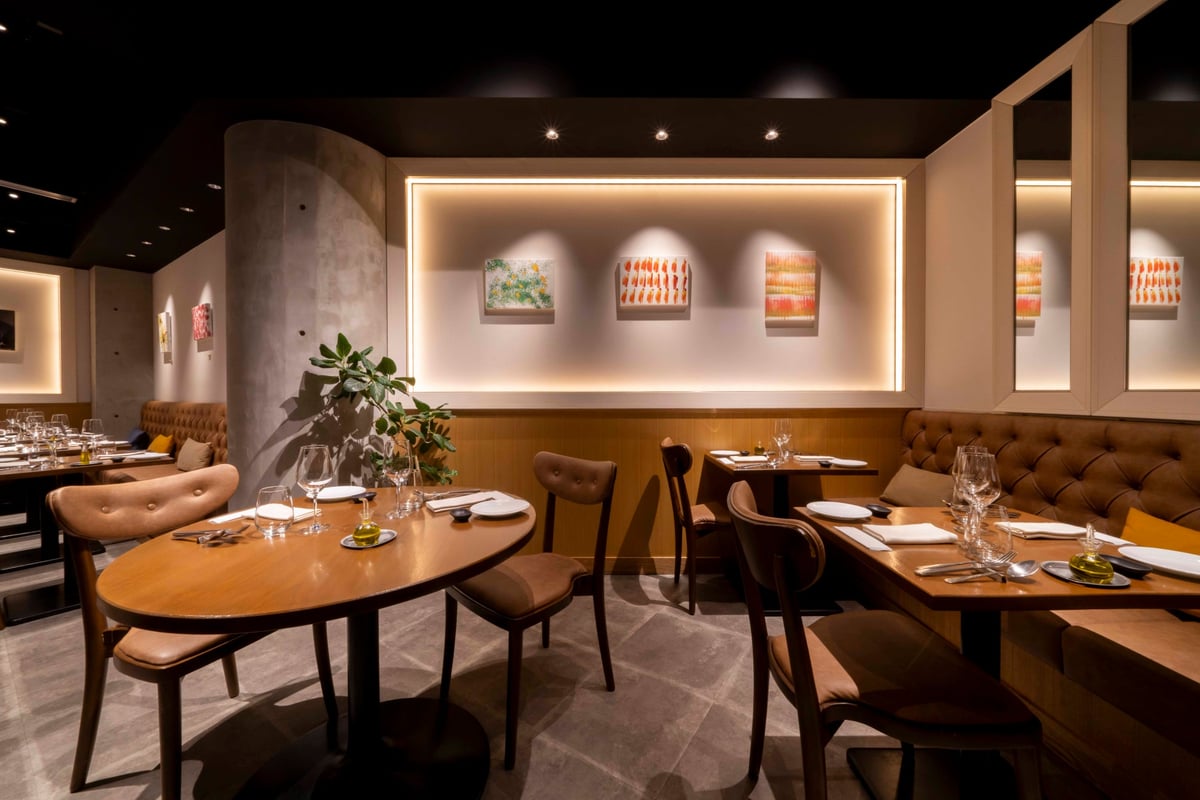 Seasonal Basque Menu and Wine Pairings at Les Copains de Dominique Bouchet in Ginza