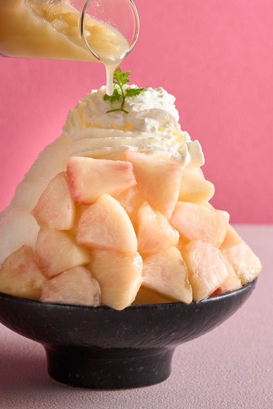 Peach Shaved Ice