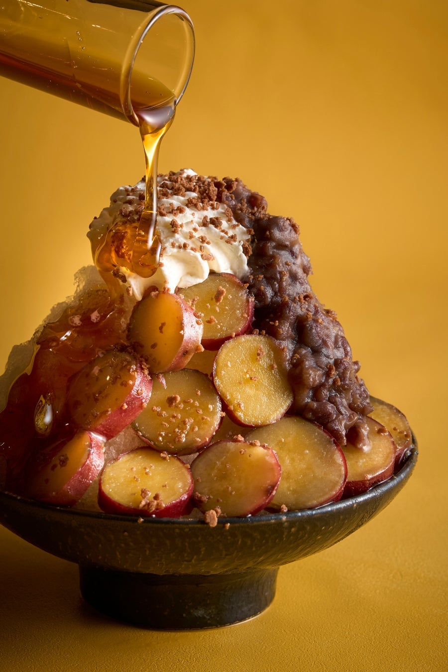Kintoki Imo (Sweet Potato) Shaved Ice