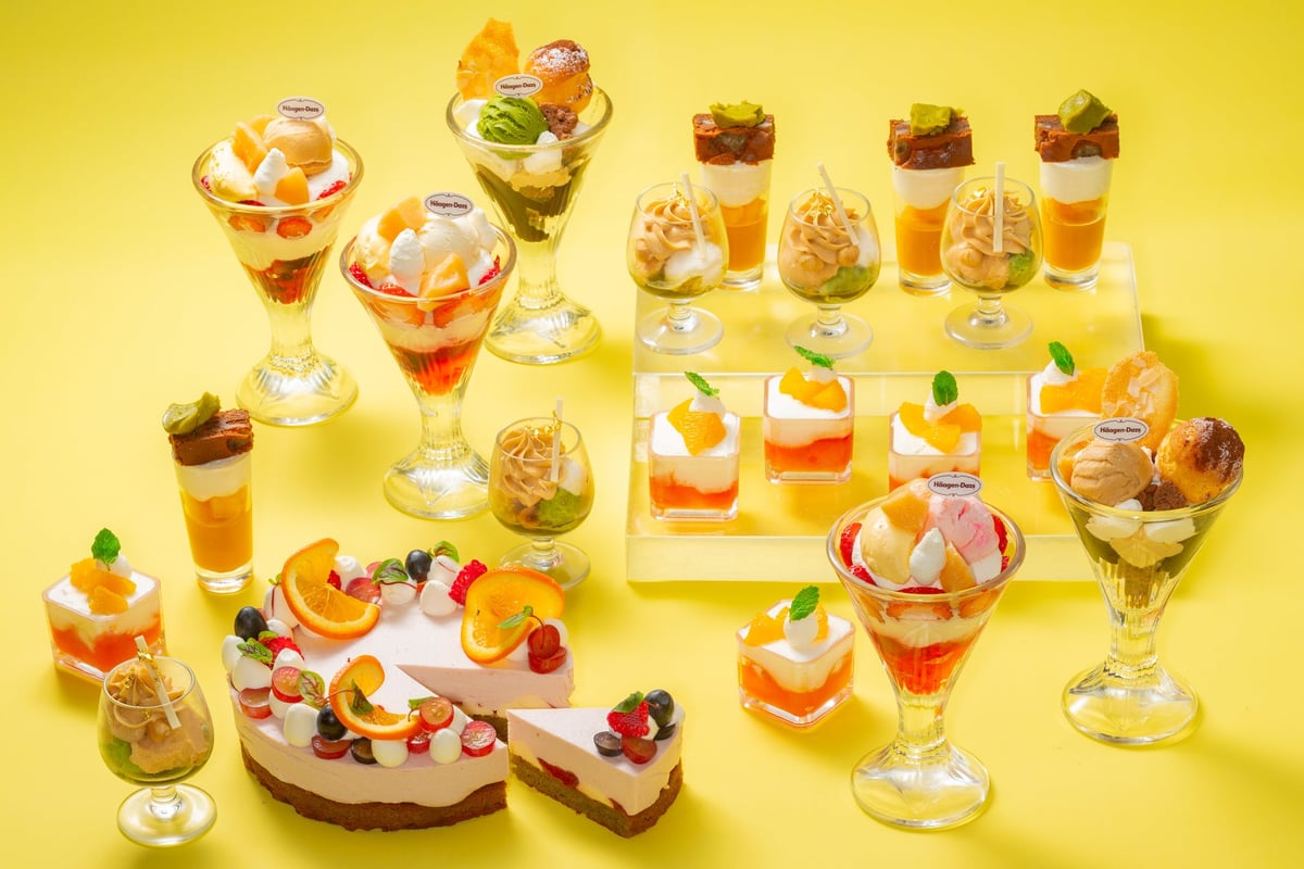 Sweets buffet with Haagen-Dazs ice cream 'Parfait' image