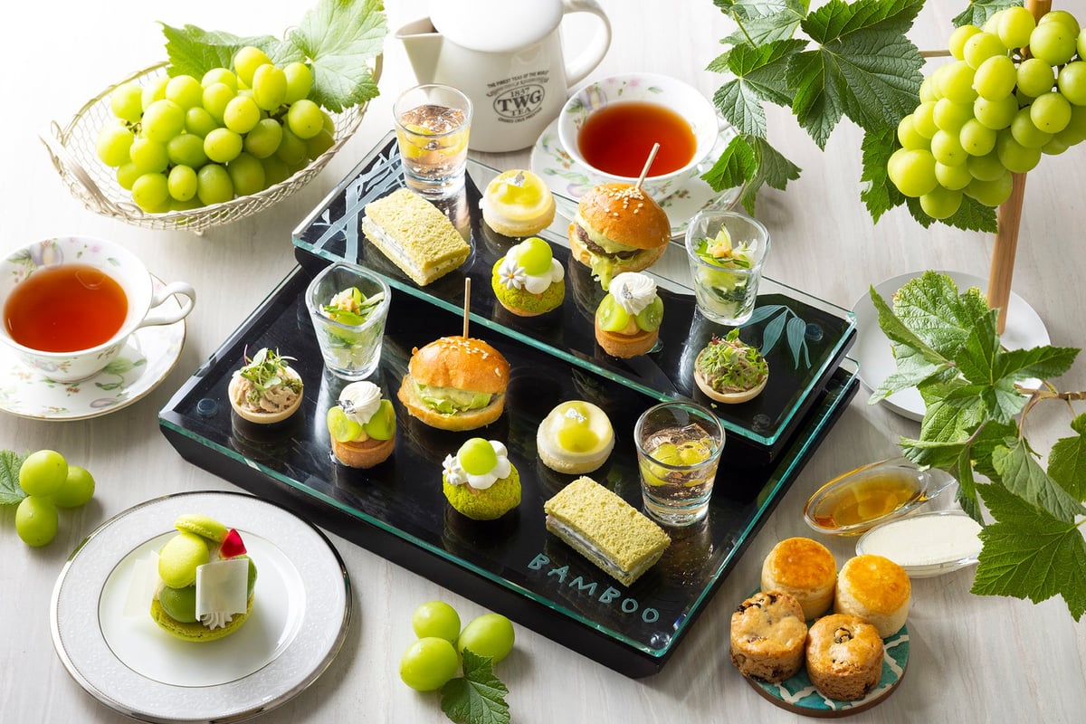 Sheraton Miyako Hotel Tokyo Offers Limited-Quantity Shine Muscat All-You-Can-Eat Afternoon Tea