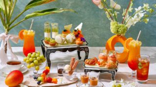 Juicy Summer Afternoon Tea Featuring Shine Muscat and Ripe Mango at The Strings Omotesando