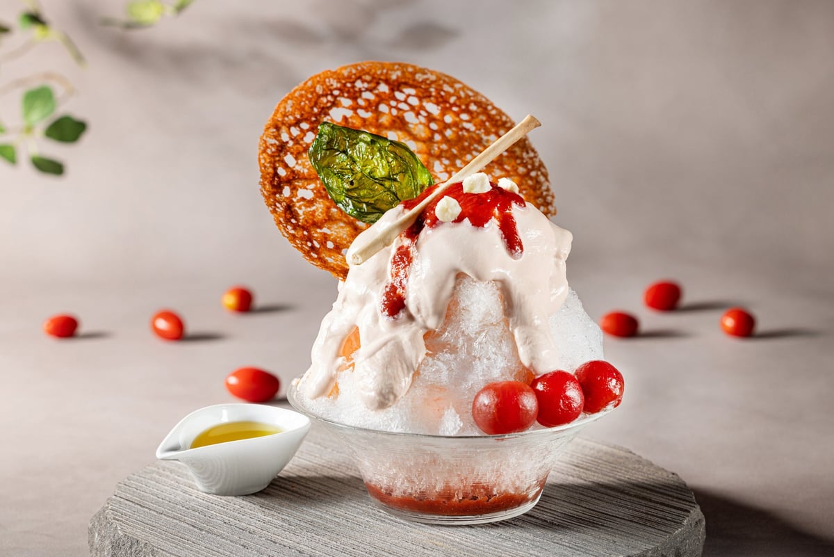 Image of a Margherita shaved ice.