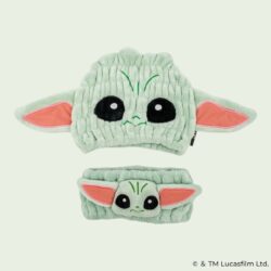 skater grogu quick dry towel cap hair turban 01