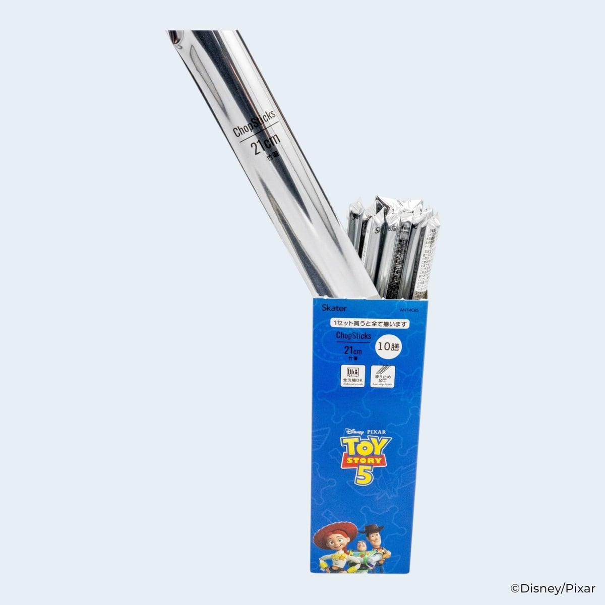 Skater Launches New Toy Story 5 Bamboo Chopsticks with Surprise Blind Packaging in Japan