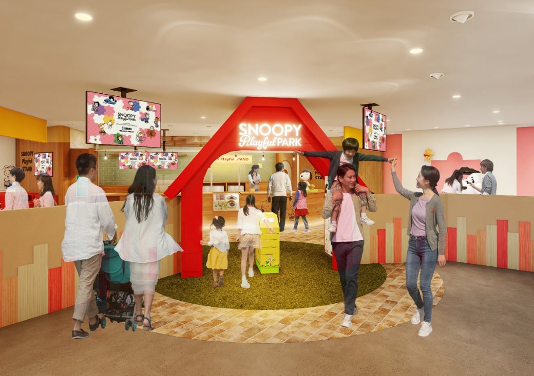 Japan Debut: SNOOPY Playful PARK Opens at Aeon Mall Tsudanuma South