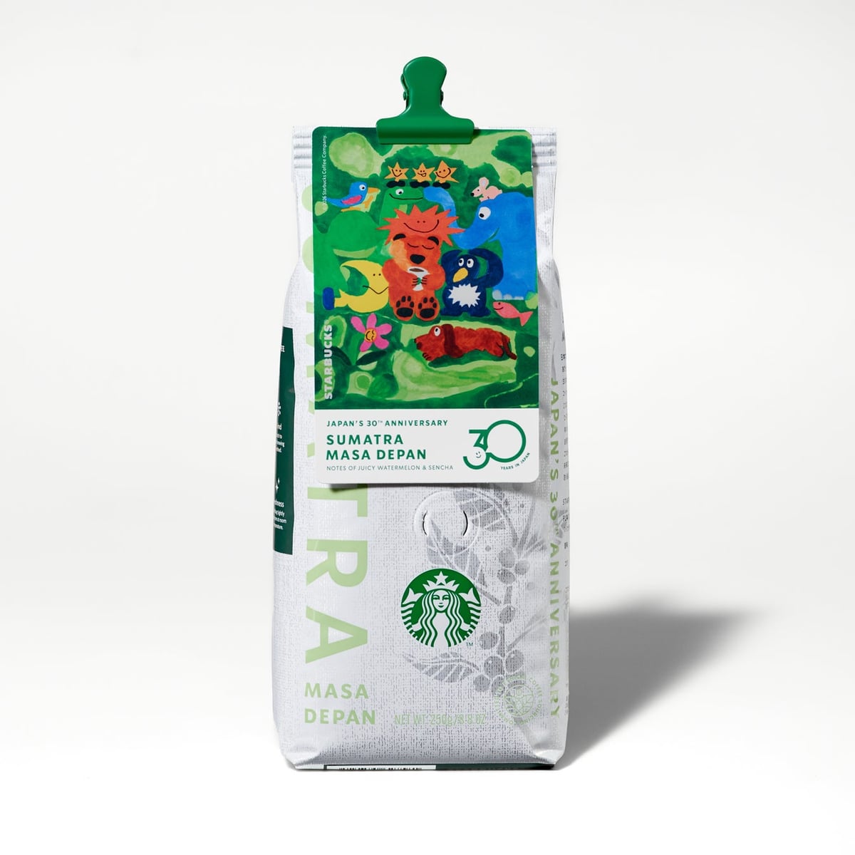 Starbucks Japan Launches New 30th Anniversary Coffee Beans "Sumatra Masa Depan" July 22
