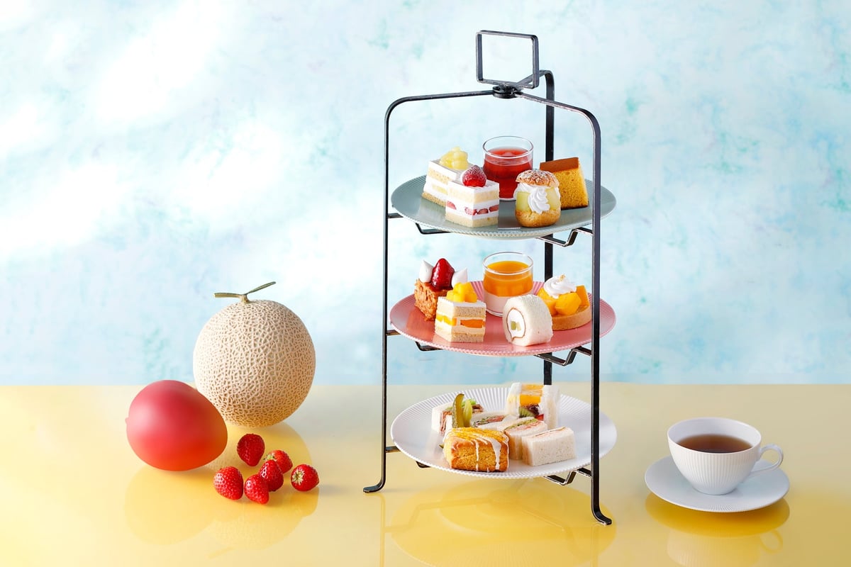 Strawberry, Melon, and Mango Afternoon Tea at Hotel New Otani Tokyo From July 3