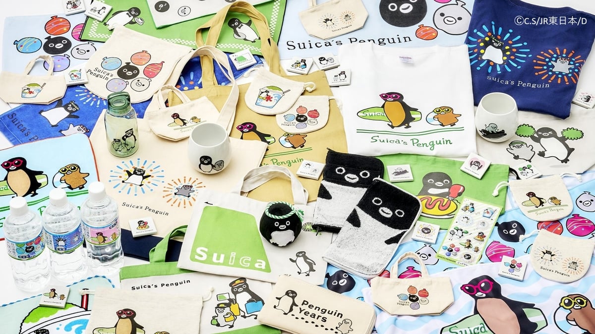 Japan Debut: Suica Summer Festival with New Penguin-Themed Products at JR Tokyo Station