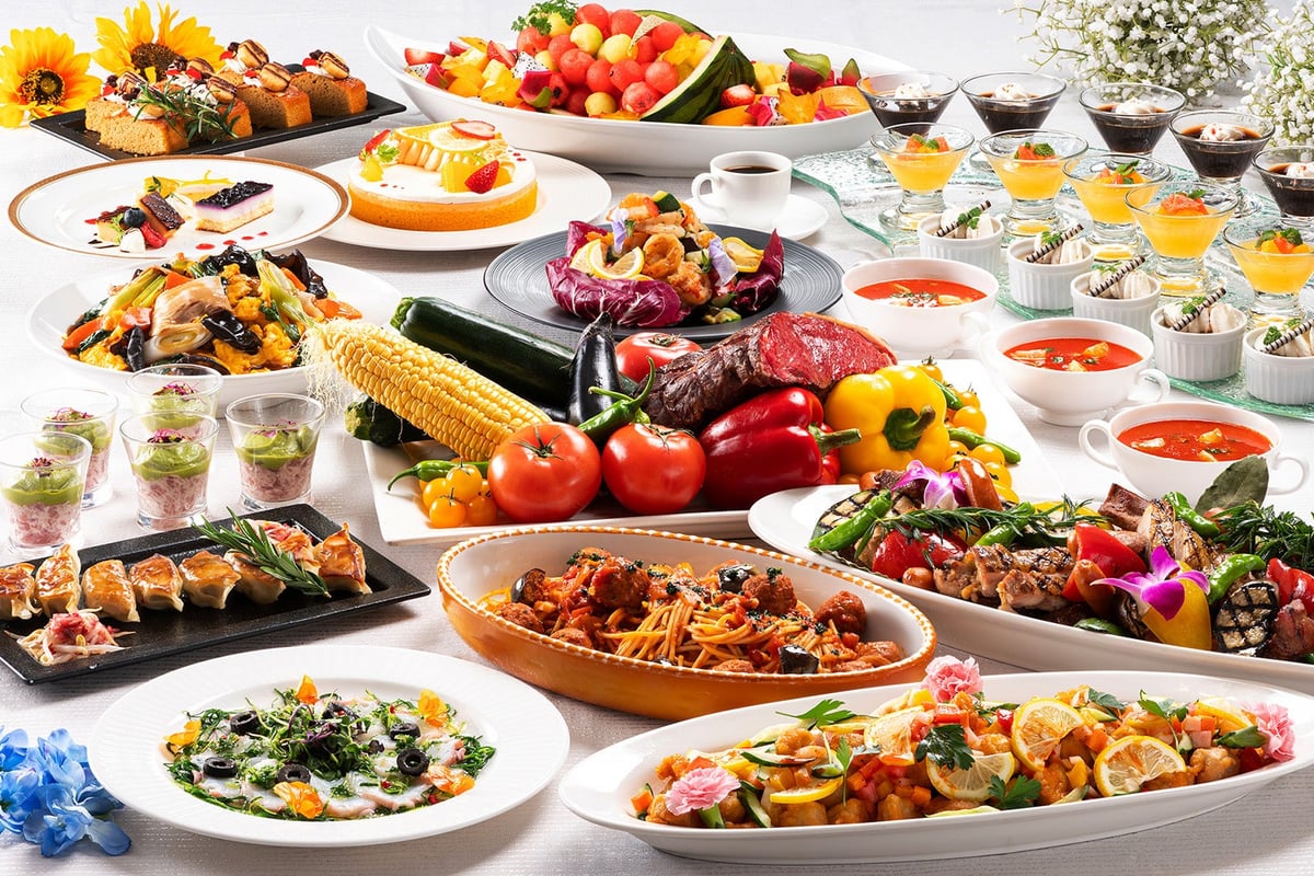 Summer Buffet at Sky Restaurant Haleas, Hotel Emisia Tokyo Tachikawa from June 1