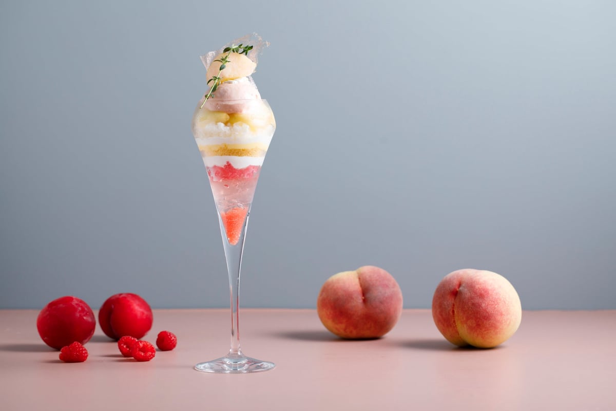 Peach Parfait