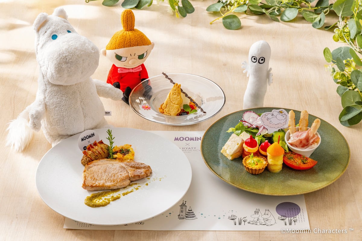 Summer Moomin Retreat Stay and Collaboration Menu at Hyatt Regency Tokyo Bay
