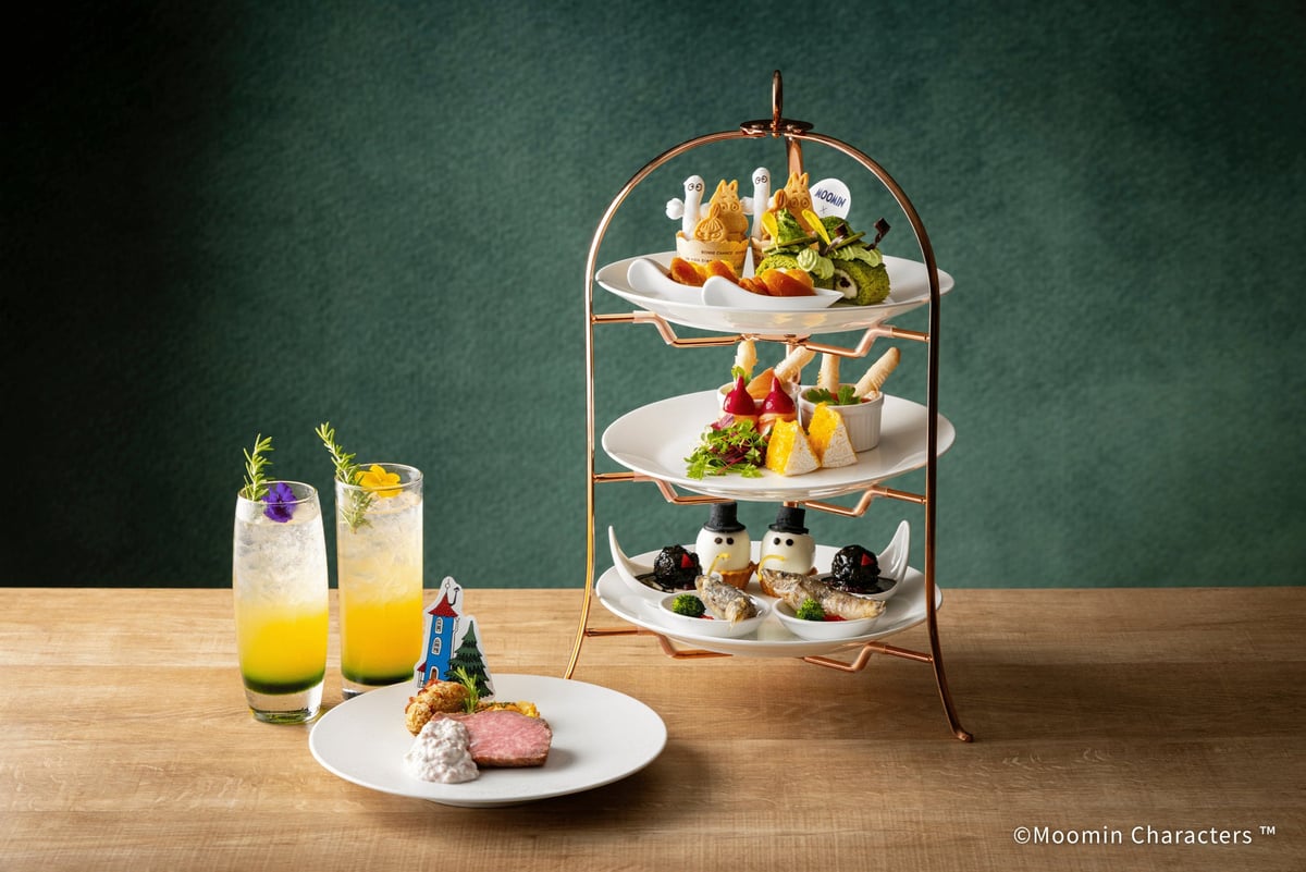 Collaboration high tea + limited edition drinks