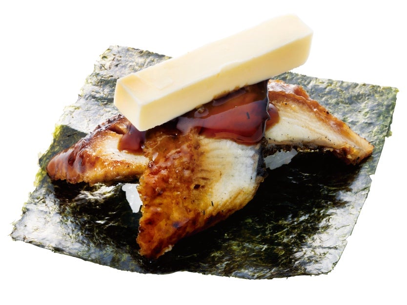 Double Portion Hand-Wrapped Eel with Butter (Impressive Visual) — ¥539 (tax included)