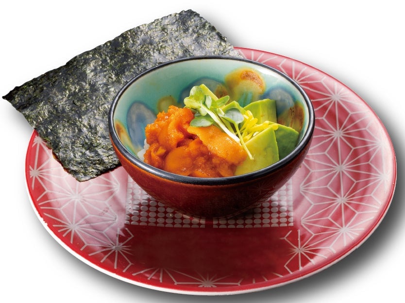 Rich Combination Princess Bowl with Sea Urchin and Avocado — ¥649 (tax included)
