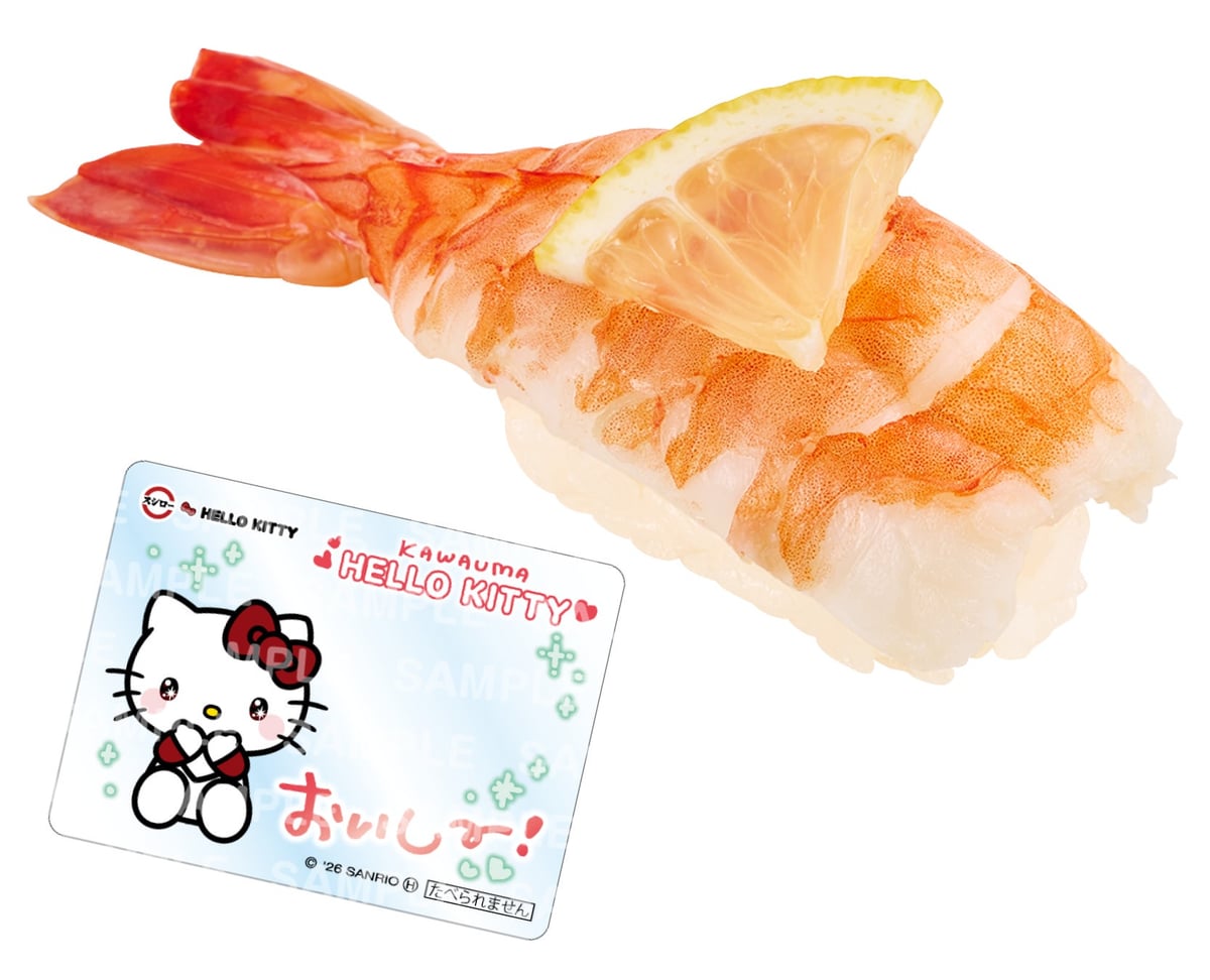 Sushiro Launches Limited-Edition Hello Kitty Collaboration Sushi and Goods Across Japan