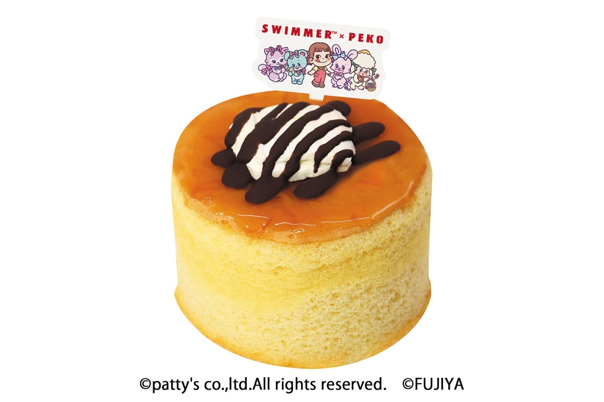 SWIMMER×PEKO Collaboration Sweets and Goods at Fujiya Confectionery Stores in Japan From July 10