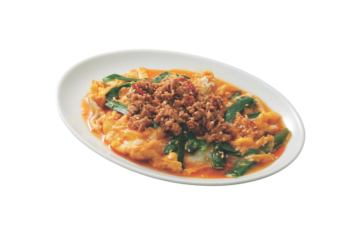 Spicy Taiwanese Minced Egg — ¥600 (tax included)