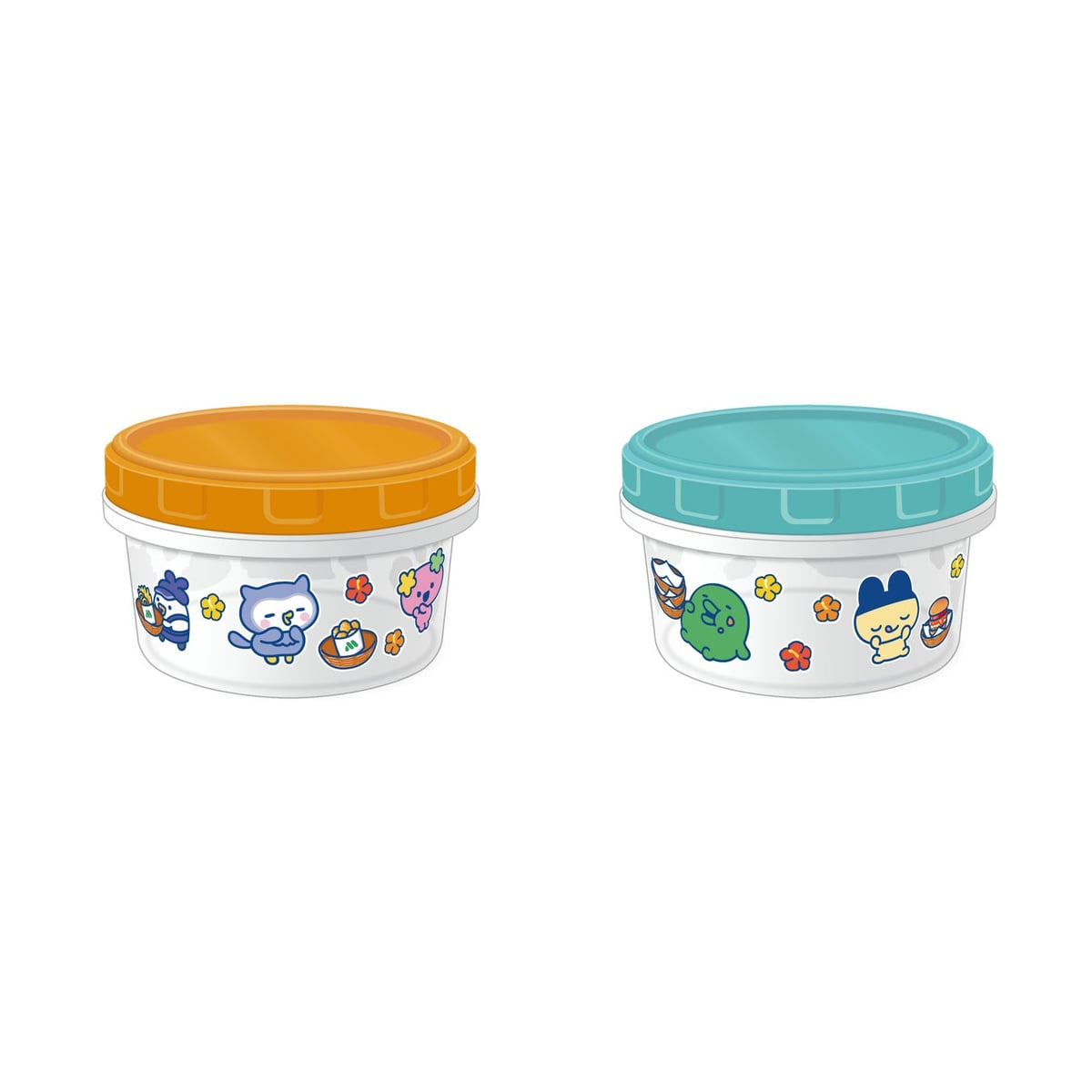 Tamagotchi's round case (set of 2)