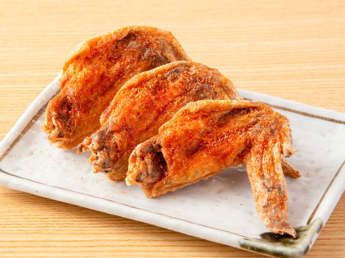 Spicy Chicken Wing (1 piece) — ¥68 (tax included ¥75) (minimum order of 3)