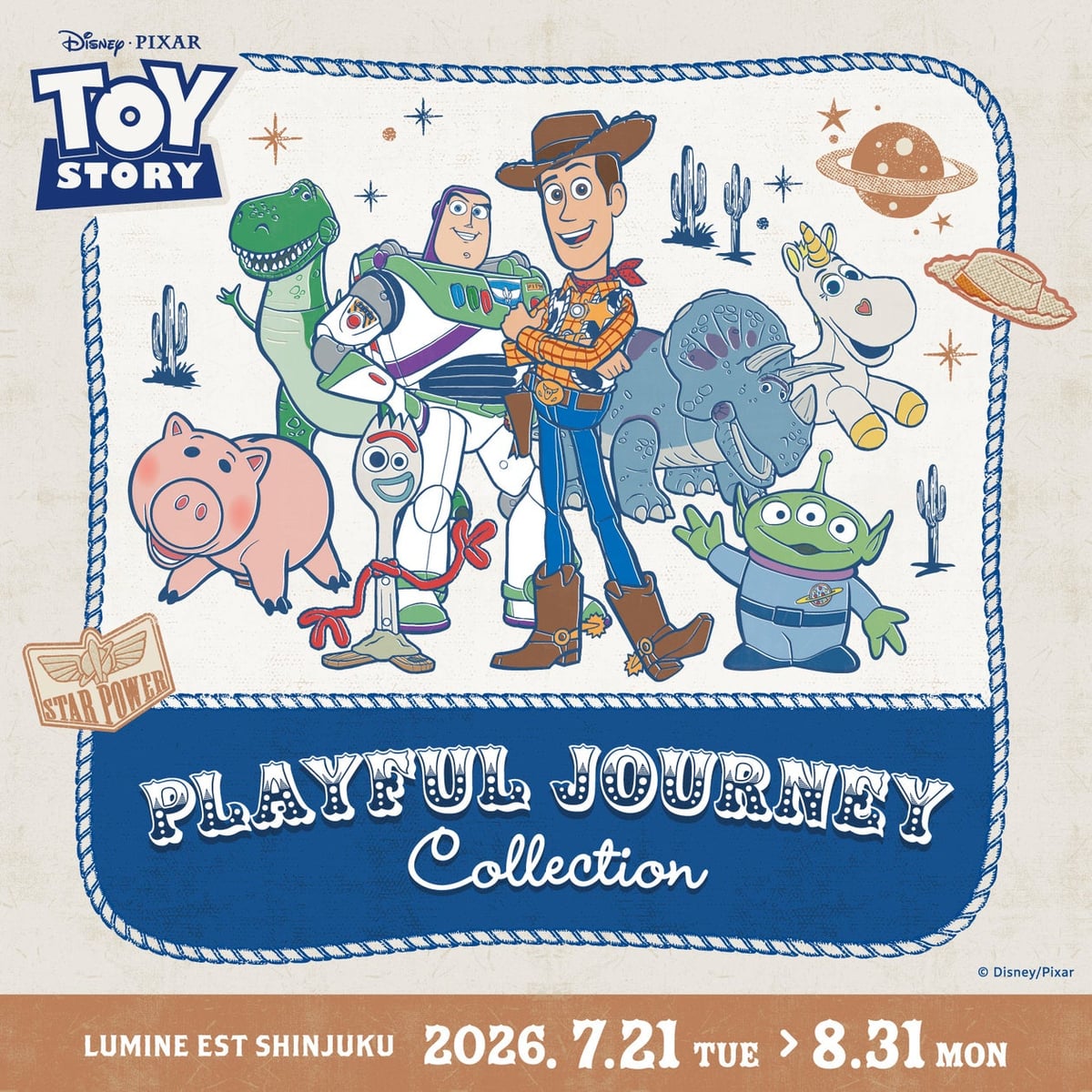 Disney Pixar's Toy Story 5 Art Candy Collection Debuts at Lumine Est Shinjuku