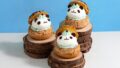 tsubakiya coffee ducky duck choco mint panda cream puff 01