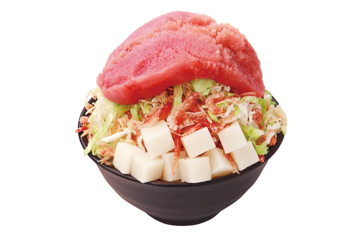 The most popular 'Mentaiko Mochi Monja'. Recommended with cheese topping, as the cheese pairs perfectly with mentaiko and mochi.