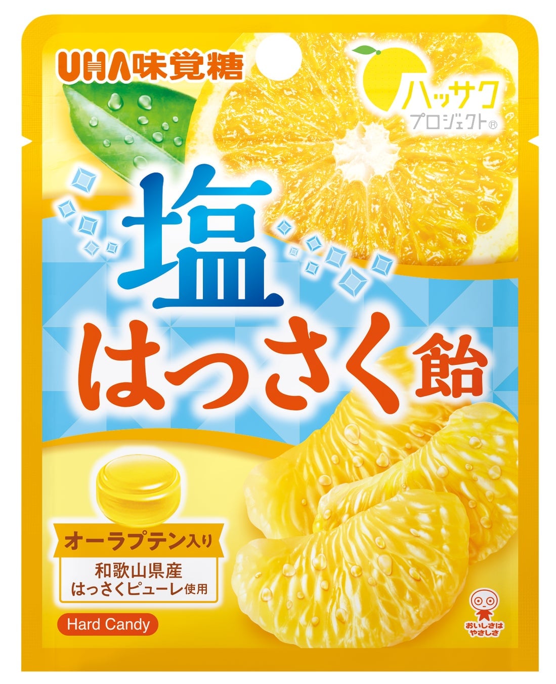 UHA Mikakuto Launches Salt Hassaku Candy Made with Kinokawa Hassaku Puree Across Japan From July 7