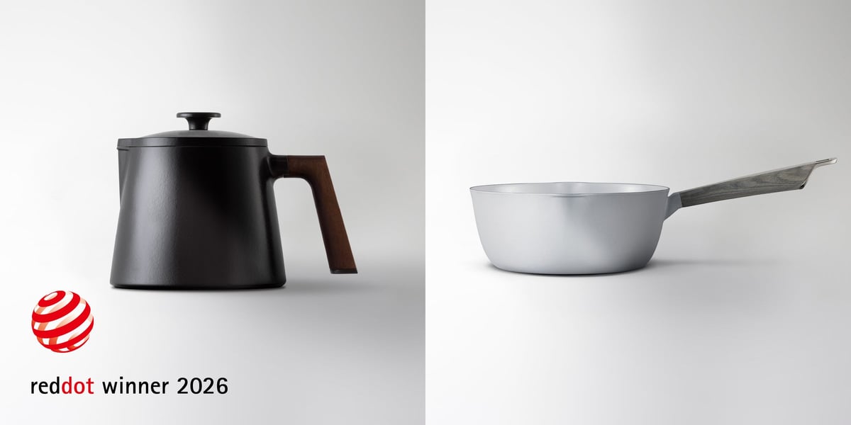 Vermicular Soup Pot and Yukihira Win Red Dot Design Award 2026 in Japan From July 6