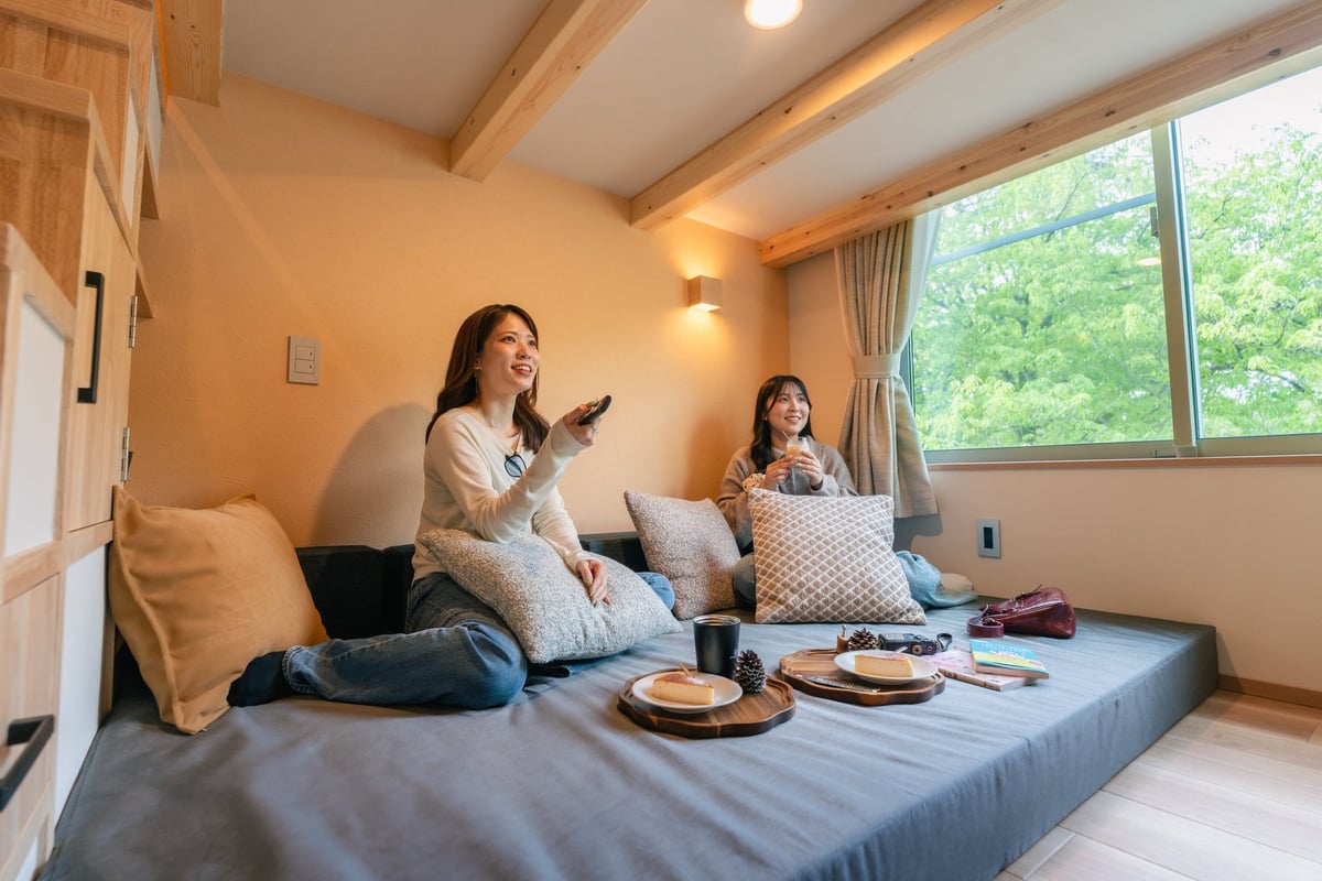 Stay Surrounded by Nature from ¥7,500 at Wood Design Park Kyoto in Kyotanabe