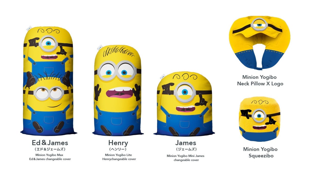 Yogibo Celebrates with Free Minions-Themed Gifts and Campaigns Across Japan