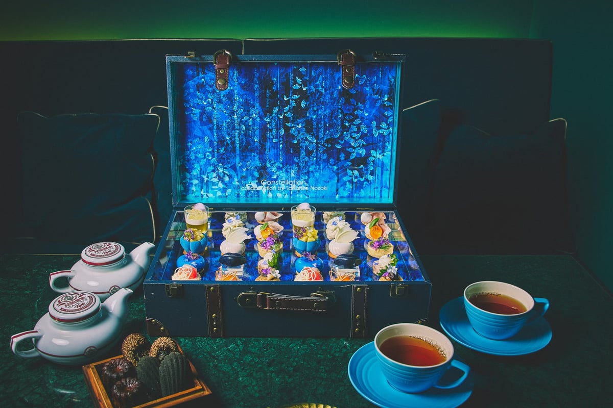Afternoon tea inspired by the constellation.