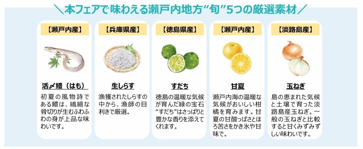 Yumean Launches Refreshing Summer Set Menus Featuring Fresh Shirasu, Pike Conger, and Sudachi Citrus in Japan