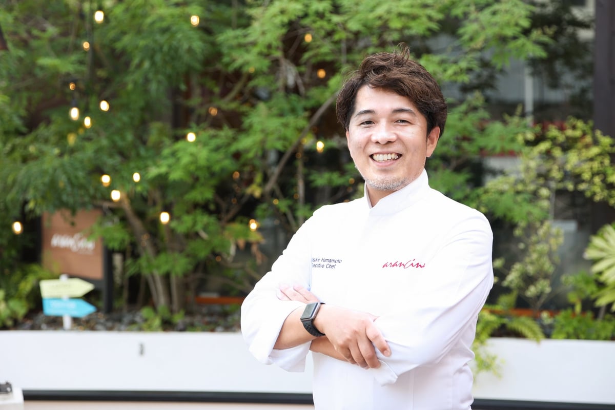 Arancino Executive Chef Daisuke Hamamoto
