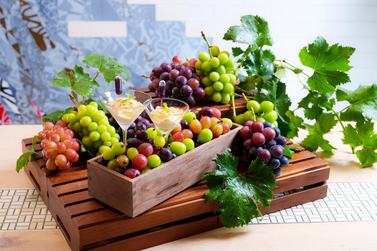 All-You-Can-Eat Shine Muscat Grapes at Aloft by Marriott Tokyo Ginza