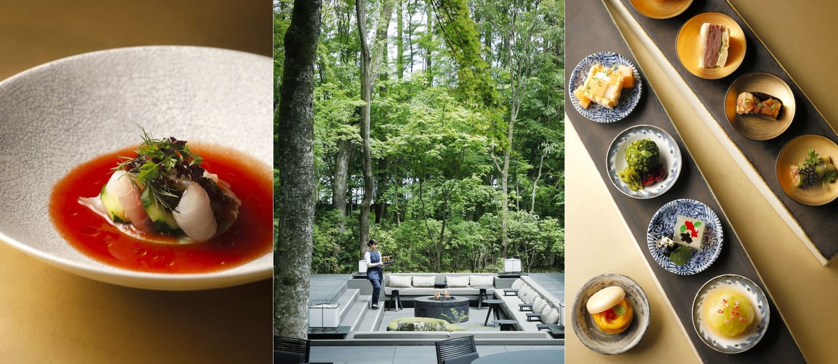 Aman Kyoto Offers Seasonal Summer Dining Experience Surrounded by Lush Forest Gardens