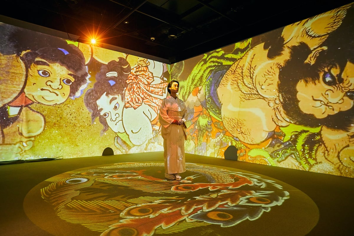 Aomori Ukiyo-e Immersive Art Exhibition Tickets from ¥600