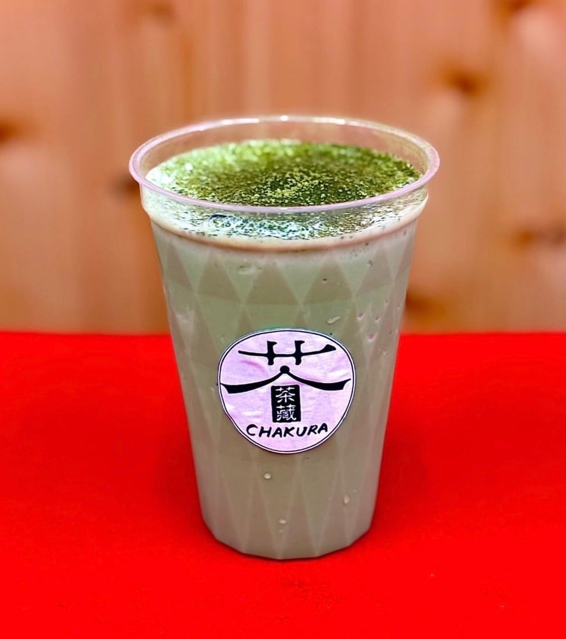 Handmade Milk Shake with Organic Matcha Powder — ¥1,200 (tax included)
