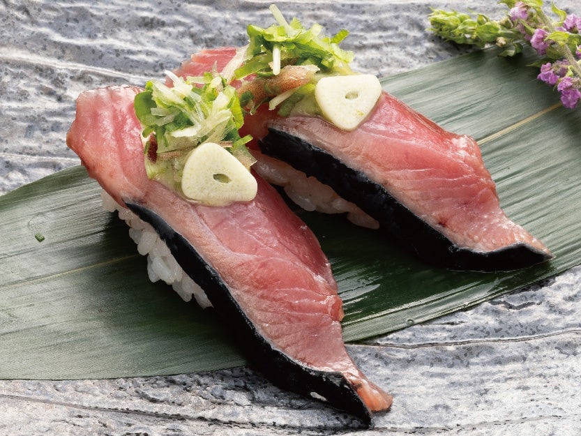 Seared Bonito Tataki with Nuta from Kochi — ¥407 (tax included)