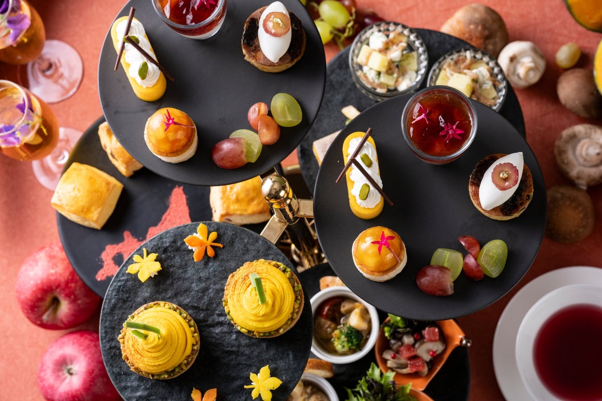 Autumn Afternoon Tea Featuring Hokkaido Flavors at The Prince Park Tower Tokyo